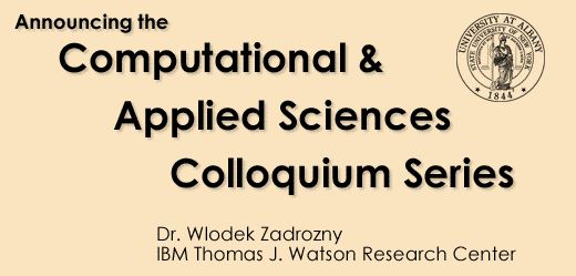 Announcing the Computational & Applied Sciences Colloquium Series