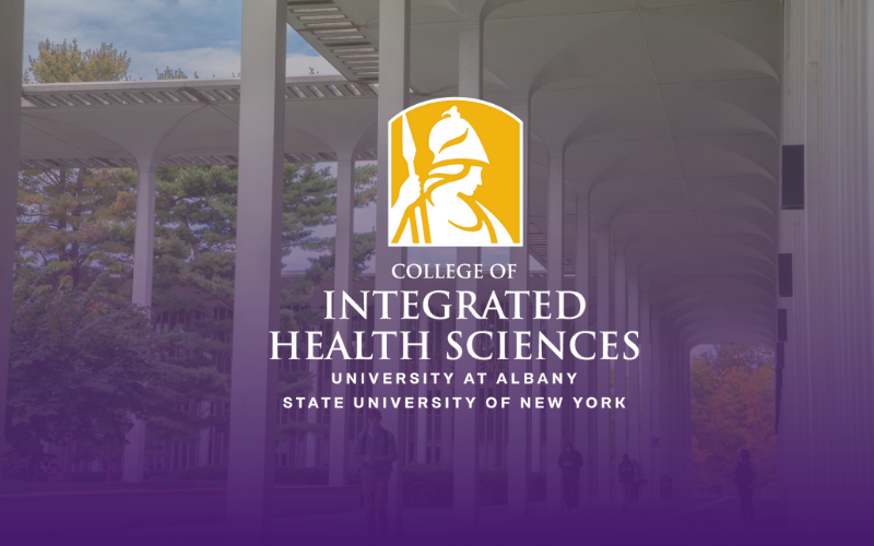 Visual image representing the text for College of Integrated Health Sciences