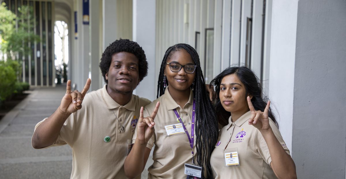 Class of 2028 students move in to Indigenous Quad