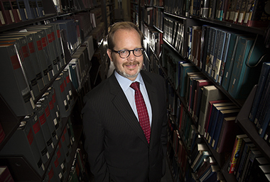 Jason E. Lane, newly named as the 9th dean of the School of Education. (Photo by Patrick Dodson)