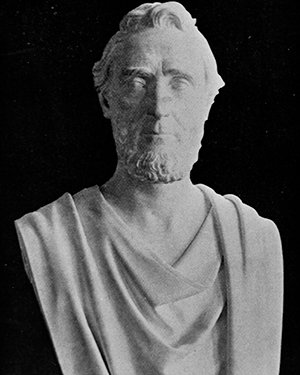 George R. Perkins bust