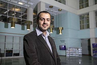 Mustafa Aksoy, assistant professor of Electrical and Computer Engineering and 2019 NASA Career Faculty Award recipient