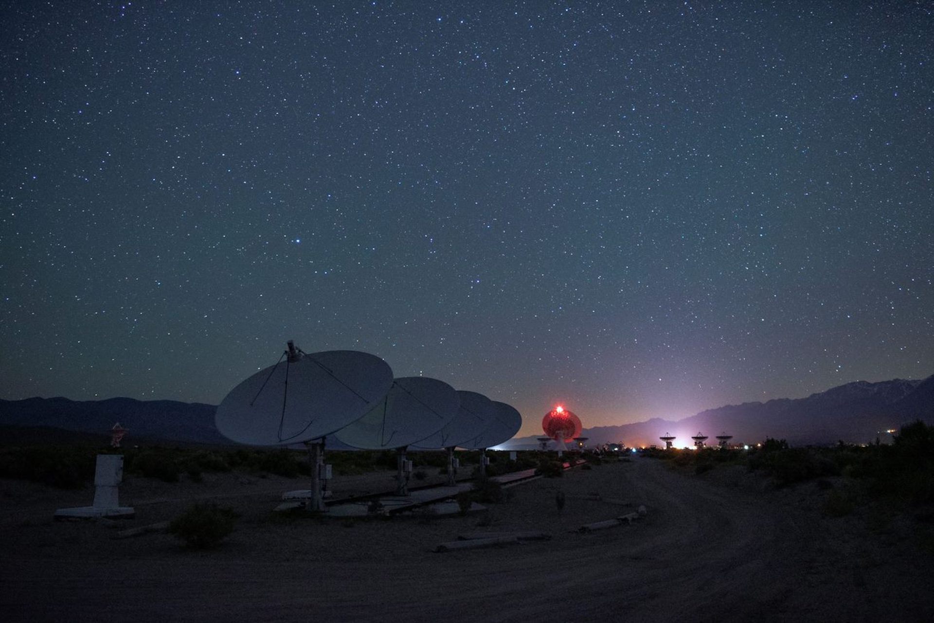 Deep Synoptic Array telescope at the Owens Valley Radio Observatory