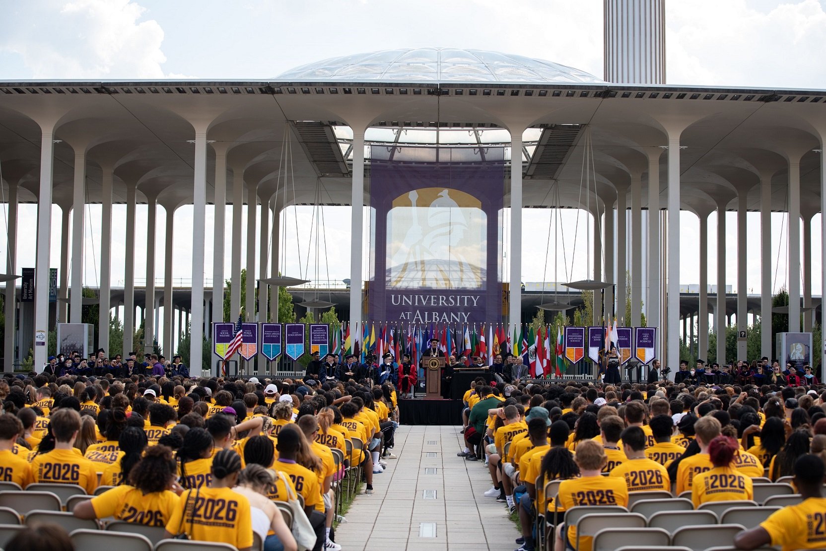 UAlbany Welcomes New Great Danes for Fall 2022 Semester | University at