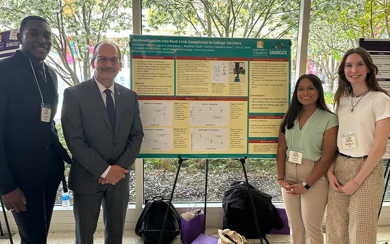 Human Biology Students Present at UAlbany's Inaugural Showcase Day