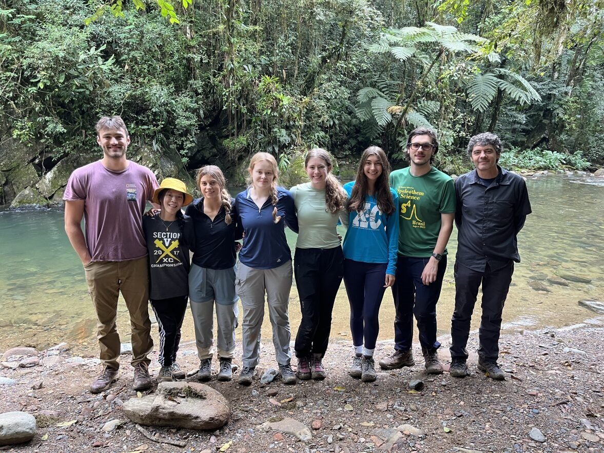 UAlbany Summer PIRE Students Explore Brazilian Caves to Study Climate