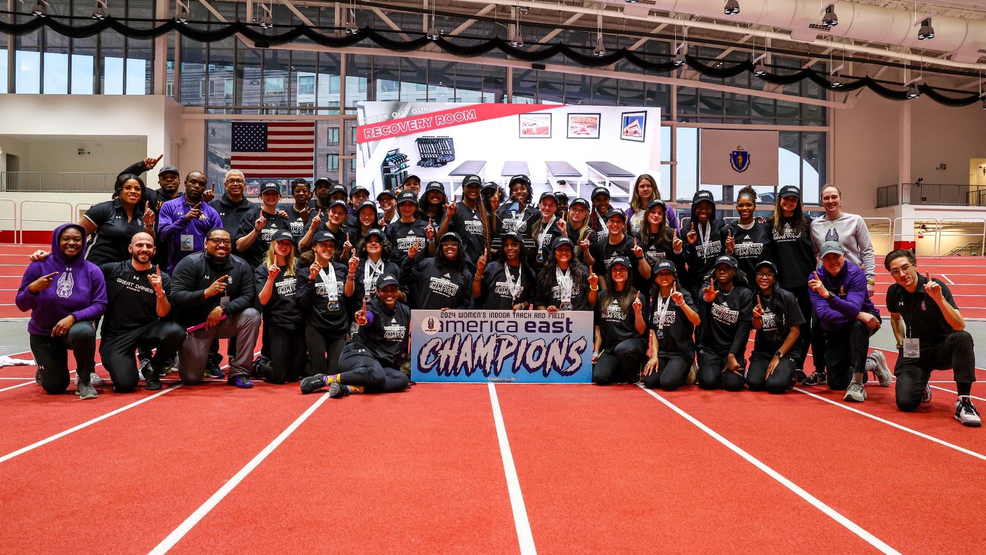 UAlbany Celebrates Indoor Track Titles as Spring Sports Get Underway