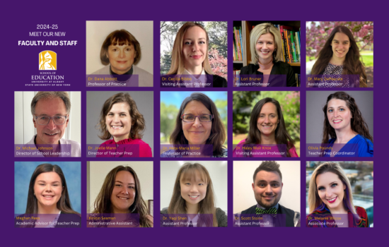 2024-25 Meet Our New Faculty and Staff with 14 portraits