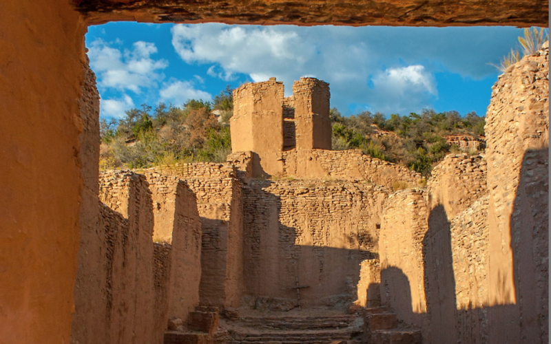 Interior of San Jose de los Jemez Mission Church, northern New Mexico.  Image by Theodore Greer.