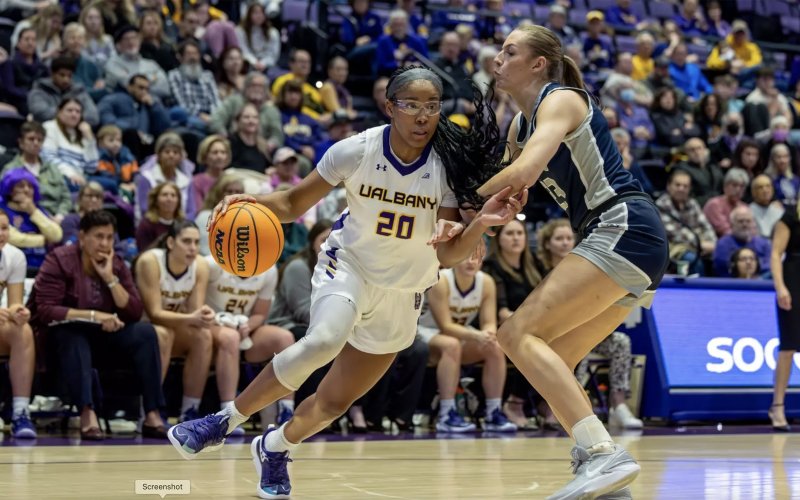 UAlbany guard Kayla Cooper leads the Great Danes as the team prepares for the 2024-25 season.