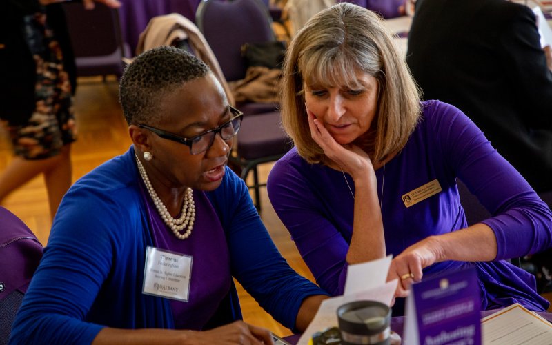 Participants at the inaugural Authoring Women's Success conference