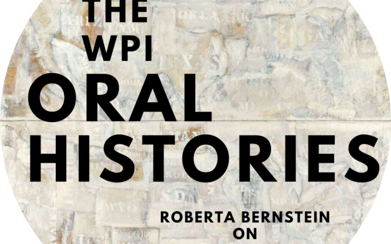 The WPI Oral Histories, Roberta Bernstein on Jasper Johns