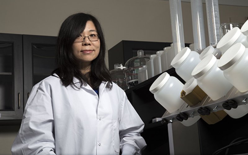 Environmental and Sustainable Engineering Professor and Chair Yanna Liang 