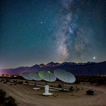 Deep Synoptic Array telescope (DSA-110) at CalTech