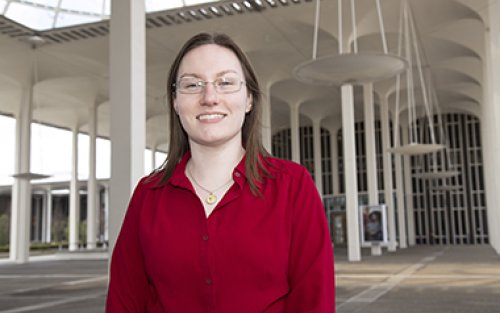 UAlbany master's-doctorate student Mairead Carr