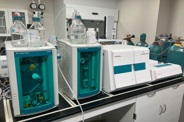 Metrohm Combustion Ion Chromatography (IC).