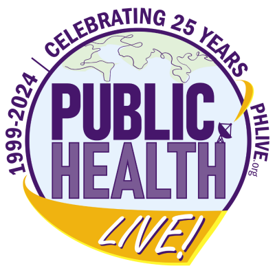 Public Health Live Logo Celebrating 25 Years